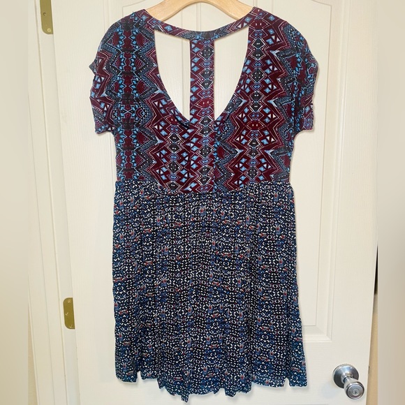 EUC Free People Relaxed Sundown Mini Babydoll Dress Mini Dress - Picture 14 of 17